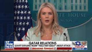 Karoline Leavitt says President Trump feels 'very badly' about location of Qatar attack