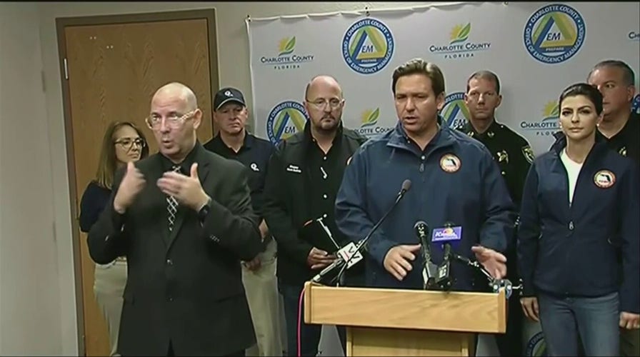 DeSantis: Florida's Hurricane Ian Recovery Will Be '24/7 Operation ...