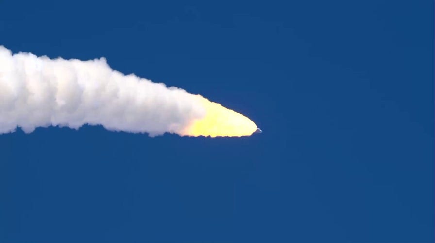 Artemis II rocket launches on historic mission to the moon