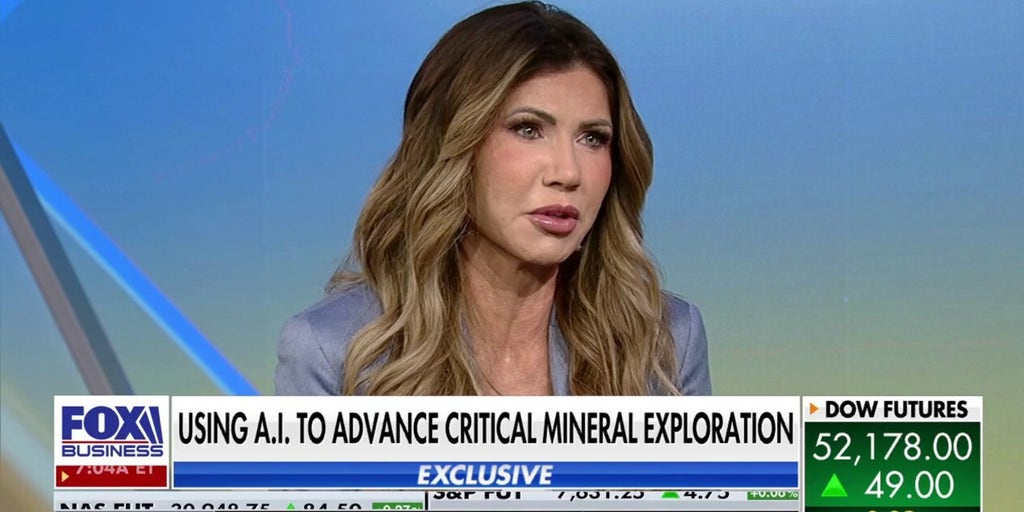 Kristi Noem details Trump’s critical minerals push as AI demand surges