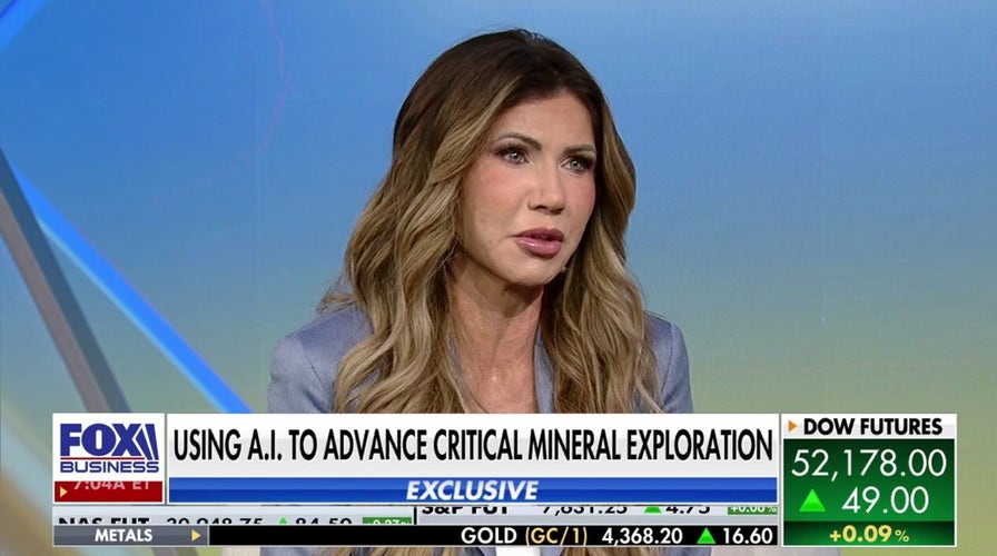 Kristi Noem details Trump’s captious minerals propulsion arsenic AI request surges