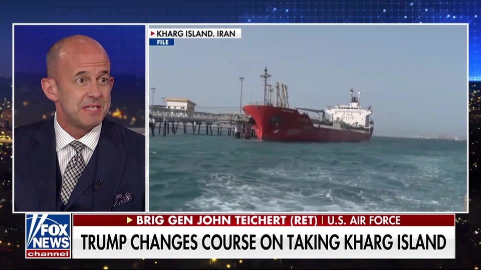 Trump says Kharg Island seizure proposal will be abandoned if Iran deal is signed