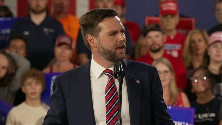 Vance rails EV mandates during campaign stop in Pennsylvania 