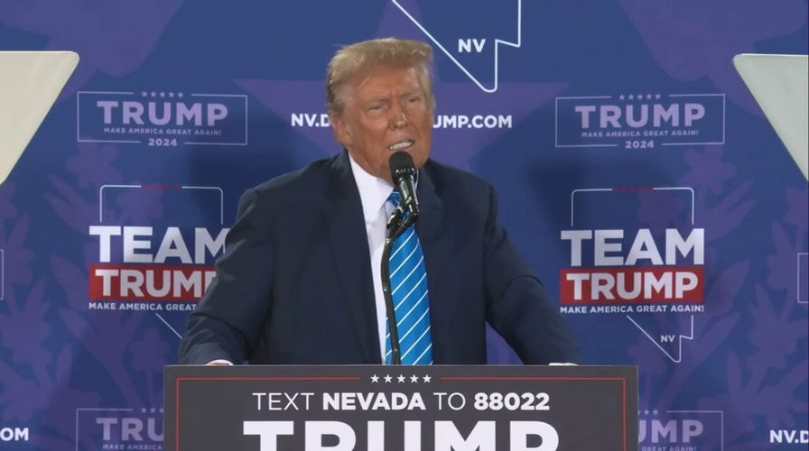 Trump Blasts Biden Backed Border Bill At Las Vegas Rally Rather Have No Bill Than A Bad Bill 0576