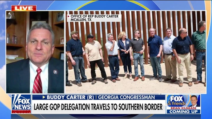 President Biden ‘enabling’ border crisis: Rep. Buddy Carter