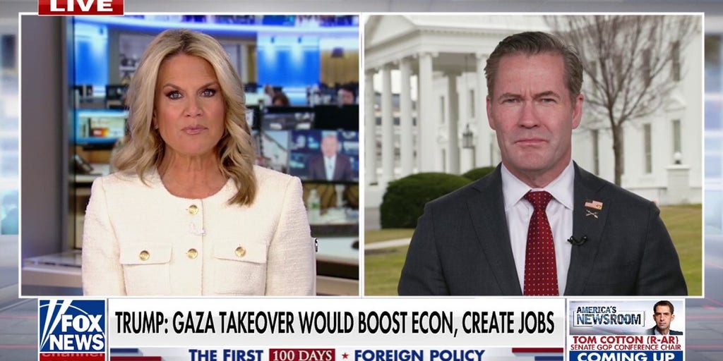 Trump national security advisor touts president's Gaza plans, says 'real solutions' needed