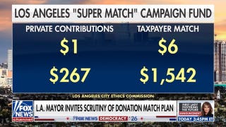 LA mayor invites scrutiny of questionable donation match plan
