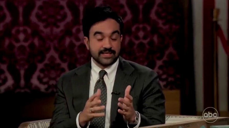 Jimmy Kimmel repeatedly questions Mamdani on nature of his relationship with Trump