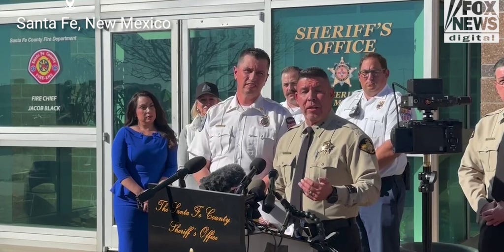 Santa Fe County Sheriff Adan Mendoza discusses the investigation into Gene Hackman and his wife's death