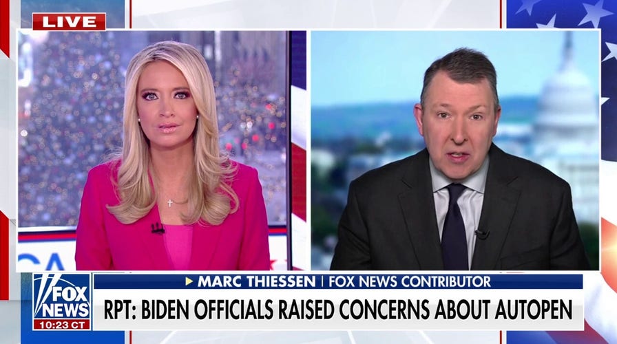 Biden officials reportedly raised concerns over autopen, pardons