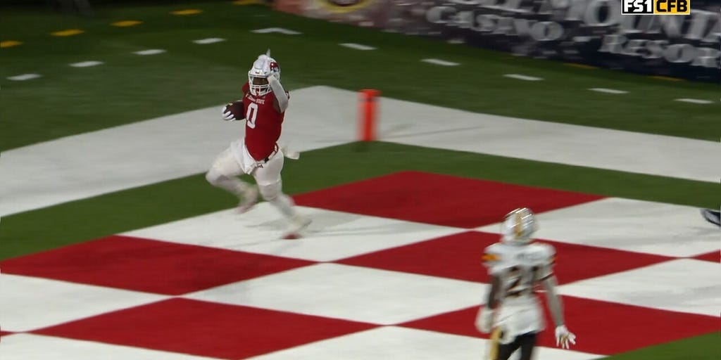 Fresno State's Jonathan Arceneaux rushes 58-yard TD breaking open lead against Wyoming