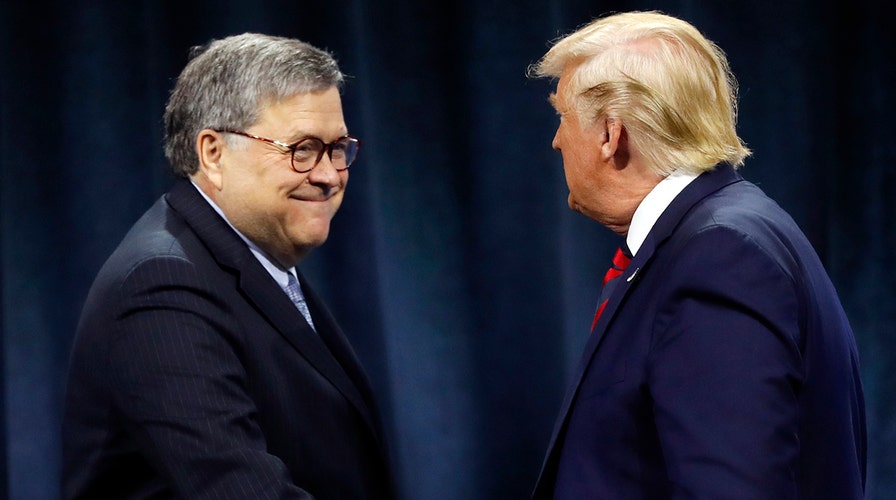 President Trump responds to Attorney General Barr's headline-making interview