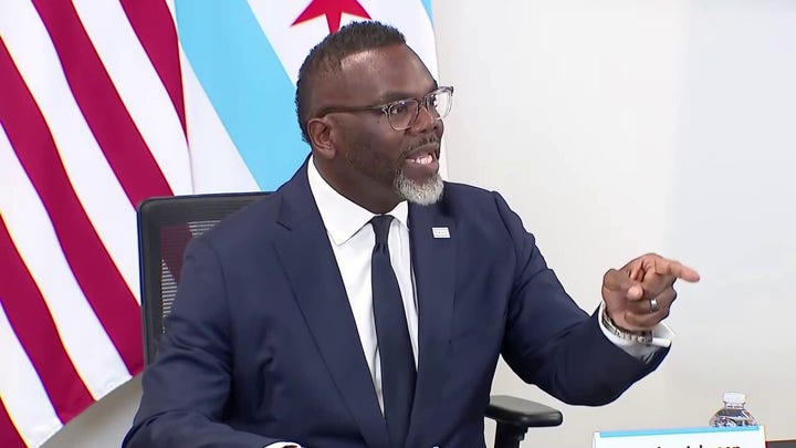 Mayor Brandon Johnson argues law enforcement is a 'sickness' that has not made Chicago safer