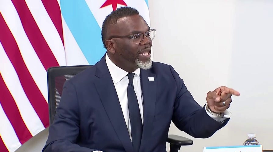 Mayor Brandon Johnson argues law enforcement is a 'sickness' that has not made Chicago safer
