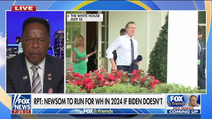 Leo Terrell rips Gov. Gavin Newsom over reports suggesting 2024 presidential bid: 'Bound to lose'