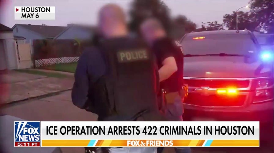 Houston ICE operation nabs 422 illegal immigrants