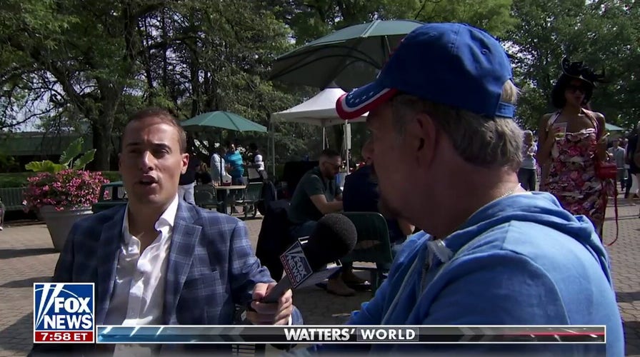 'Jesse Watters Primetime' visits Belmont Stakes