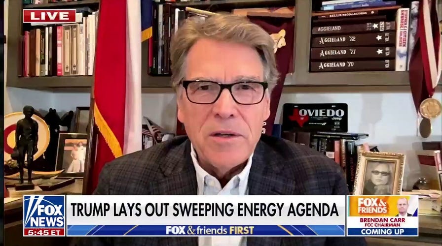 Trump eliminating LNG pause to have 'quickest effect' on energy industry: Rick Perry