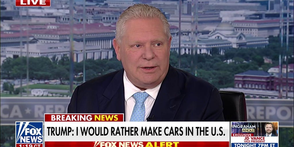 Ontario Premier Doug Ford: A tariff on Canada is a tax on the American people