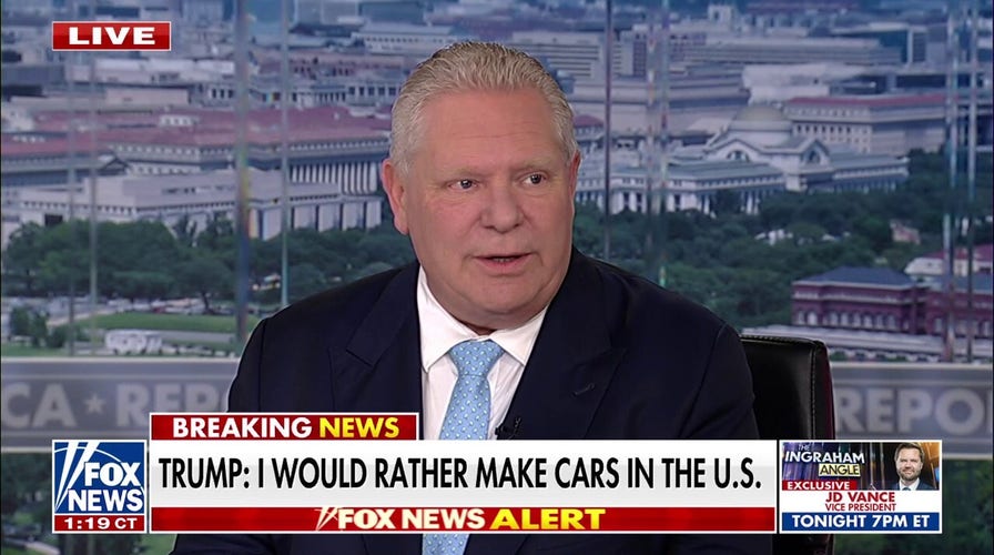 Ontario Premier Doug Ford: A tariff on Canada is a tax on the American people