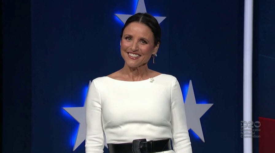 Julia Louis-Dreyfus opens night 4 of DNC with jabs at Pence, Trump