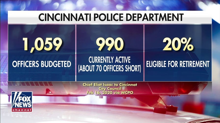 Former Cincinnati police chief sounds alarm on officer shortages