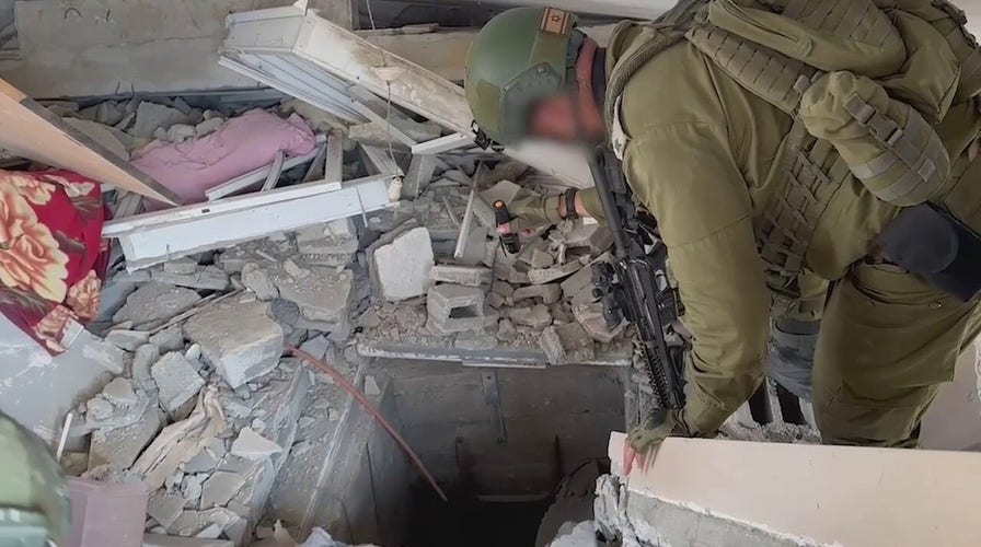 Israeli fighters detonate explosives inside Hamas tunnels