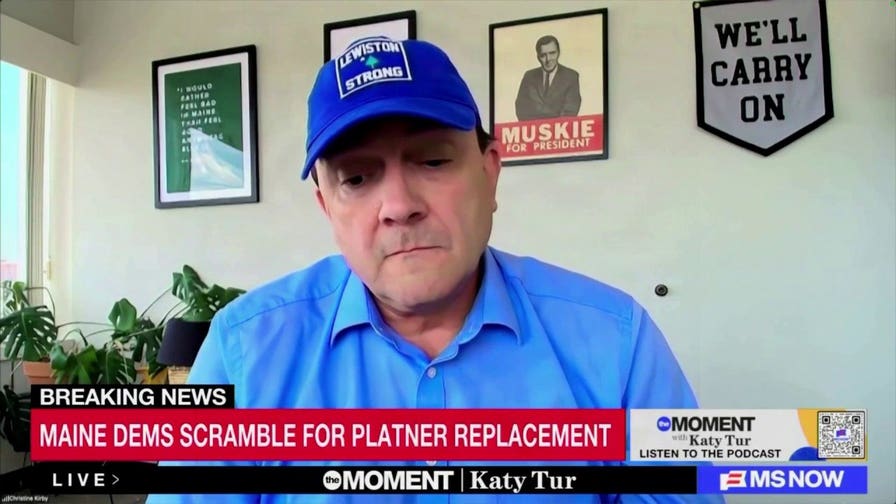 Maine Democrat Senate hopeful confronted on Graham Platner support
