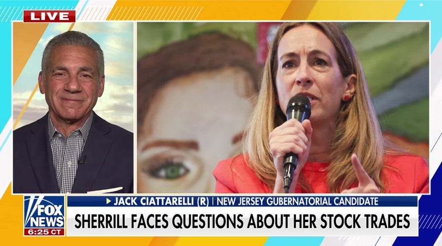 Jack Ciattarelli rips opponent over stock trades: 'She's not being honest'