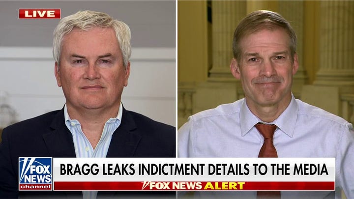 Bragg conceded they used federal funds in Trump indictment: Jim Jordan