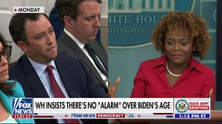 White House insists there's 'no alarm' over Biden's age - Fox News