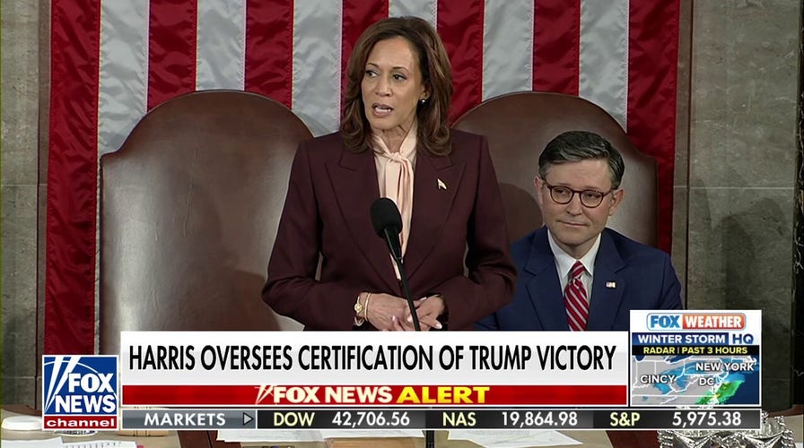 Congress certifies the Trump election