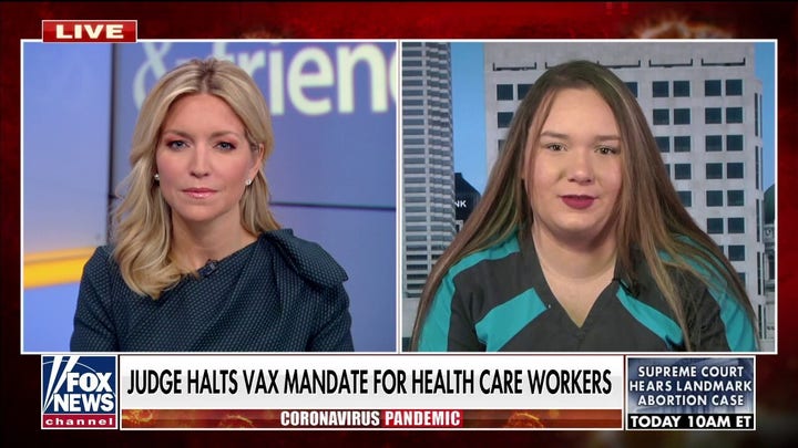 Health care worker says job is in limbo after judge halts Biden’s vaccine mandate