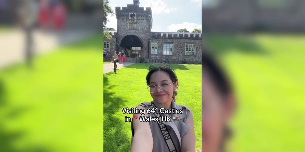 Couple make it a mission to visit all 641 castles in Wales
