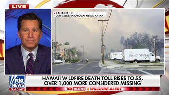 Will Cain says mother is safe after Maui wildfire; death toll rises to 55