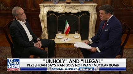 Iranian president insists Iran does not want a nuclear bomb