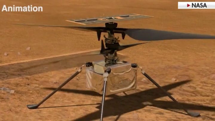 NASA to perform first ever Mars helicopter test