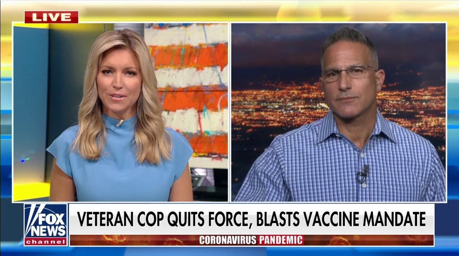 California police officer quits over vaccine mandate: 'I decided to turn in my badge so I can speak up'