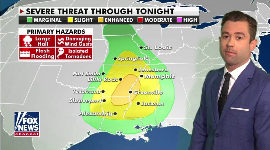 National weather forecast, April 7