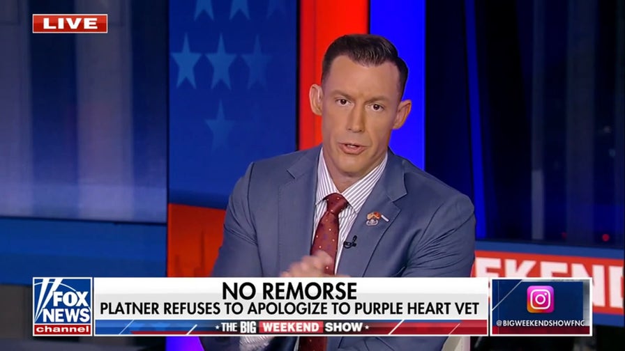 Joey Jones calls out Dem candidate Platner for 'hiding behind the Purple Hearts' of fellow vets