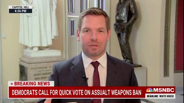 Rep. Swalwell accuses Republicans of siding with killers 