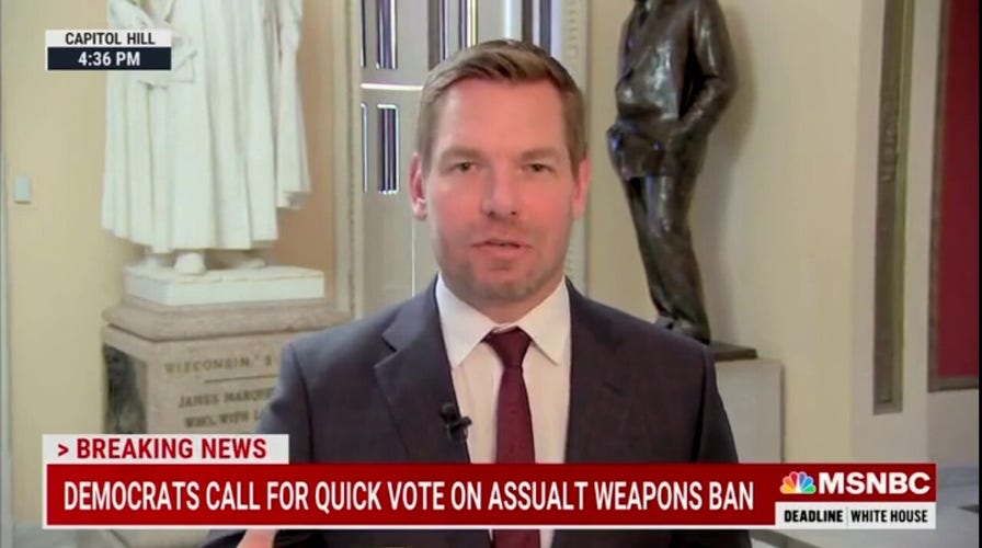 Rep. Swalwell accuses Republicans of 'siding with the killers' 