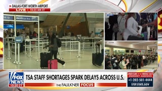 DHS shutdown leads to long lines at airports as TSA staff face pay shortages