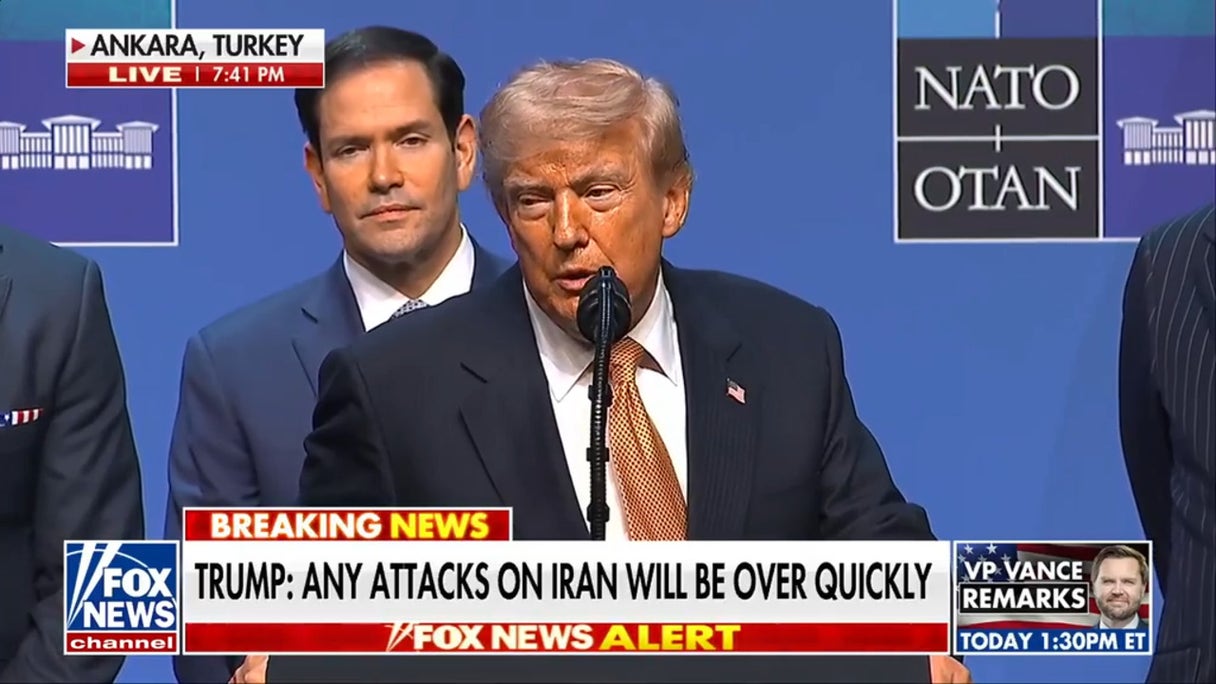 Trump says NATO allies had a 'bad moment' for not helping in potential Iran war