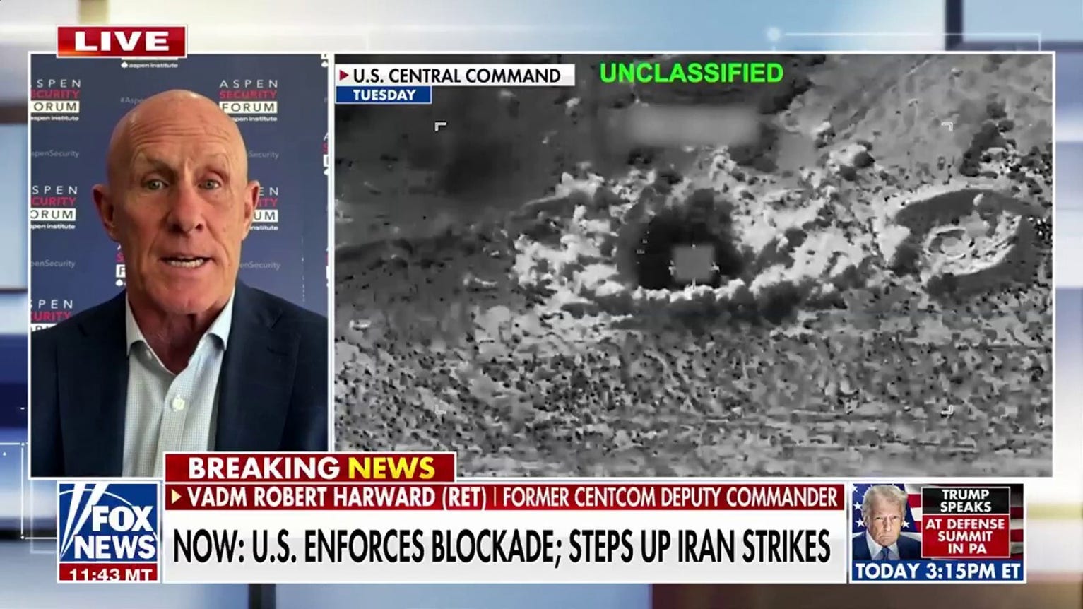 Iran's military being 'neutered' as US enforces blockade: Former CENTCOM leader
