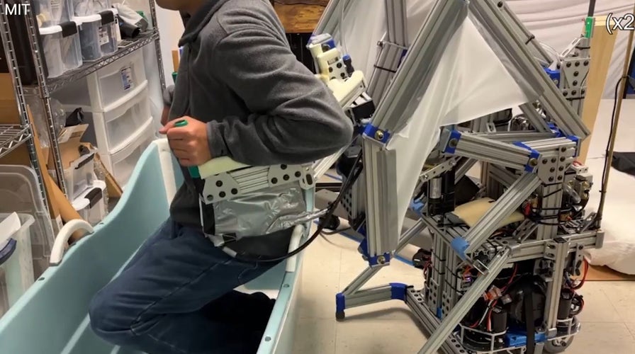 New home robot helps seniors walk safely and prevent falls
