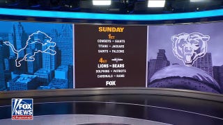 Lions to face the Bears Sunday on FOX