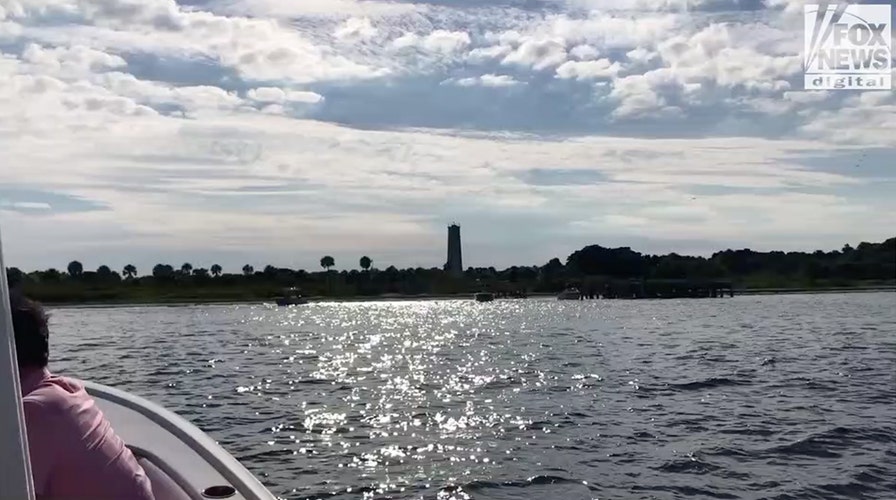 Fox News Digital crew arrives at Egmont Key where Dog the Bounty Hunter is searching for traces of Brian Laundrie