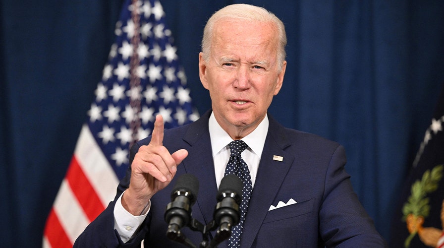Biden delivers remarks on bill that would require campaigns to disclose certain donors