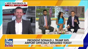 Eric Trump discusses Palm Beach airport being renamed after President Trump